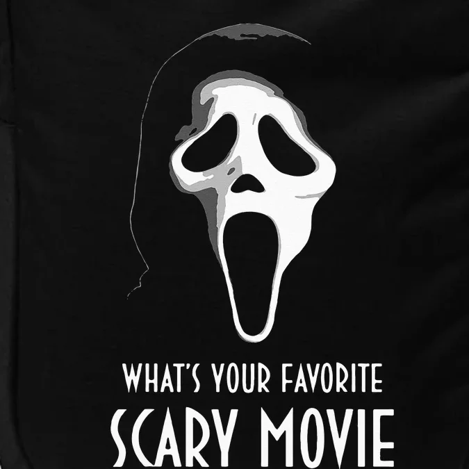 Ghostface Whats Your Favorite Scary Movie Halloween Impact Tech Backpack