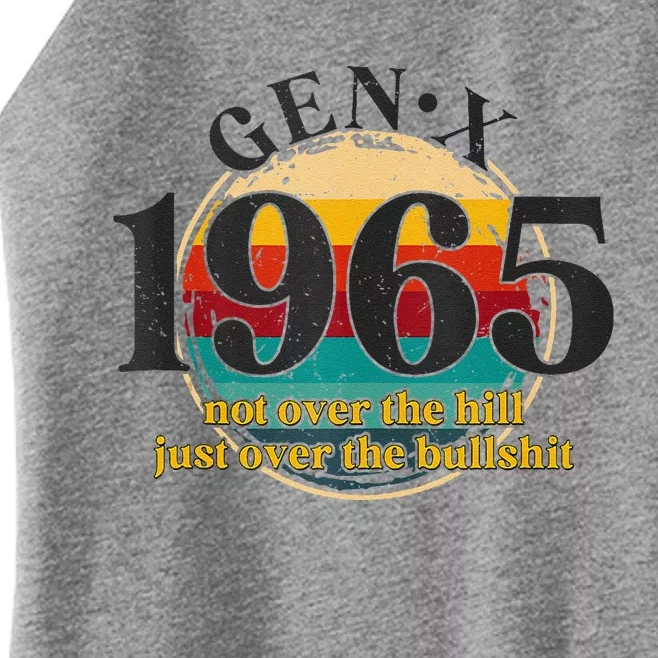 Gen X 1965 Generation X Not Over The Hill Women’s Perfect Tri Rocker Tank