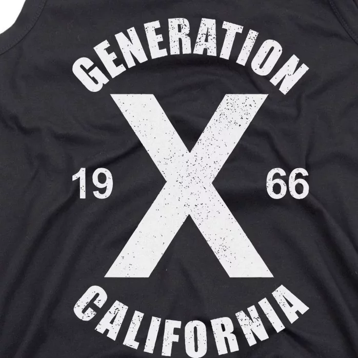 Generation X 1966 Feral Gen Xer Born 1966 California Tank Top