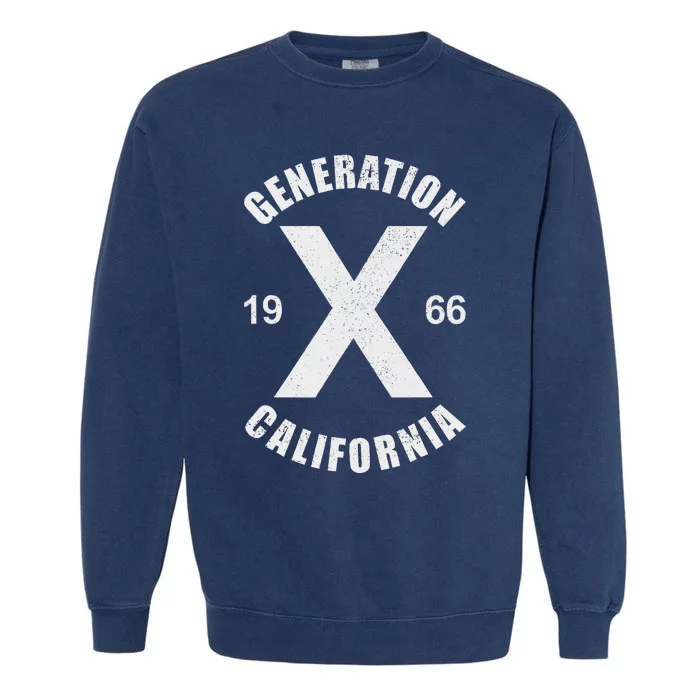 Generation X 1966 Feral Gen Xer Born 1966 California Garment-Dyed Sweatshirt