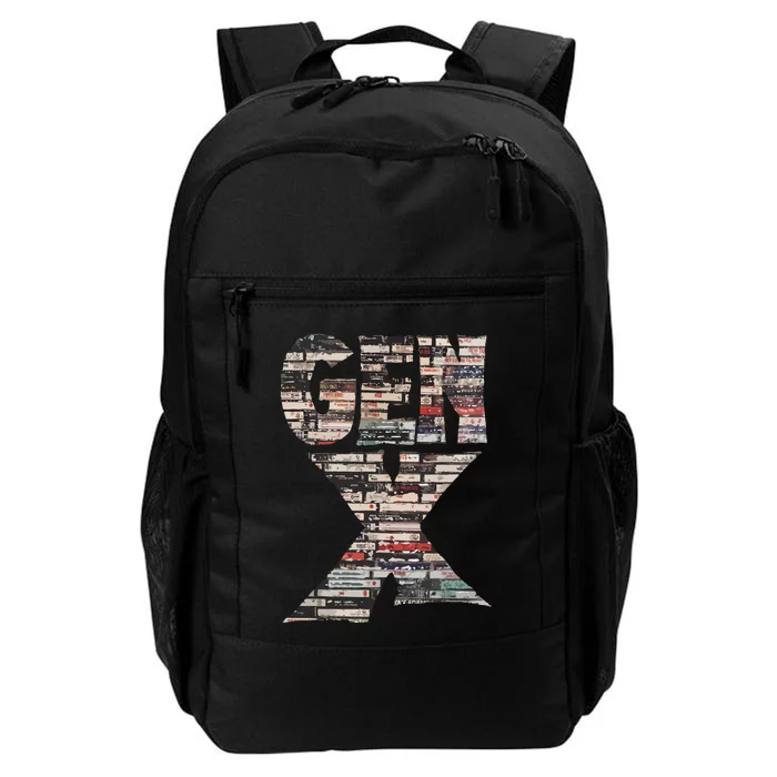 Gen X 80s Rock Cassettes Daily Commute Backpack