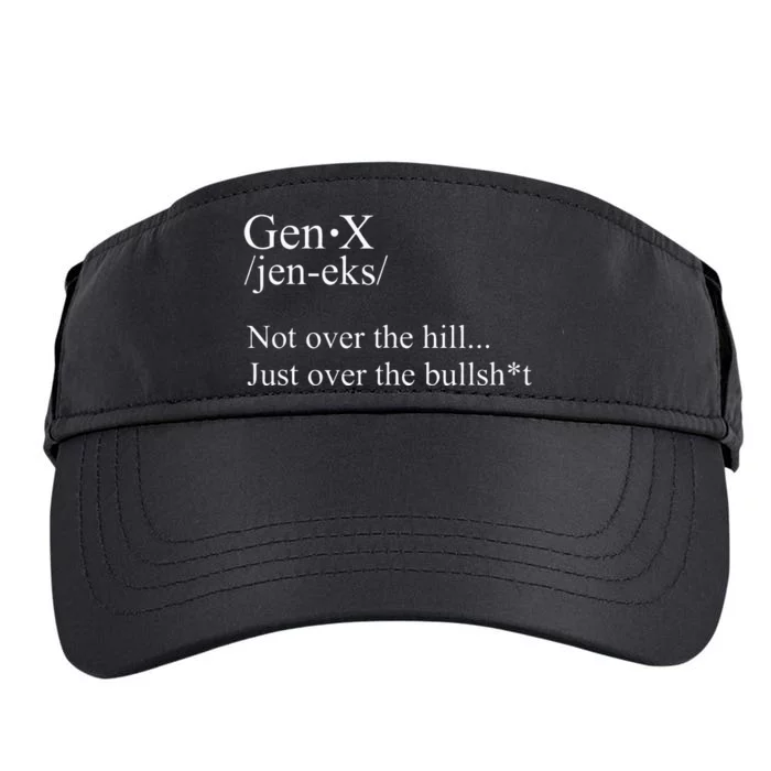 Gen X Definition Fun Gift For Gen X Family And Friends. Adult Drive Performance Visor