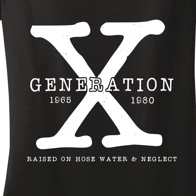 Generation X Women's V-Neck T-Shirt