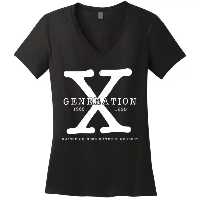 Generation X Women's V-Neck T-Shirt