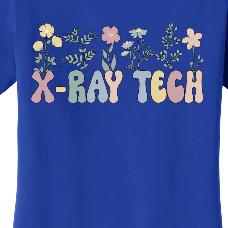 Groovy Xfunny Giftray Technologist Flowers Xfunny Giftray Tech Funny Gift Women's T-Shirt