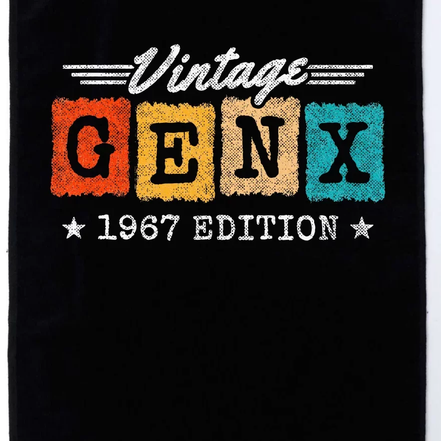 Gen X Generation Gen Xer Born 1967 Gen X 1967 Birthday Platinum Collection Golf Towel