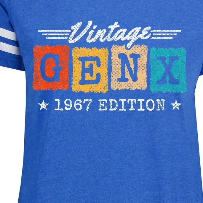 Gen X Generation Gen Xer Born 1967 Gen X 1967 Birthday Enza Ladies Jersey Football T-Shirt