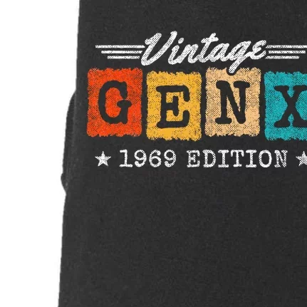 Gen X Generation Gen Xer Born 1969 Gen X 1969 Birthday Doggie 3-End Fleece Hoodie