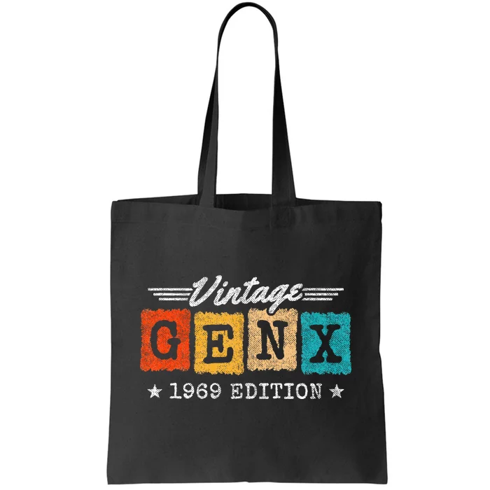 Gen X Generation Gen Xer Born 1969 Gen X 1969 Birthday Tote Bag