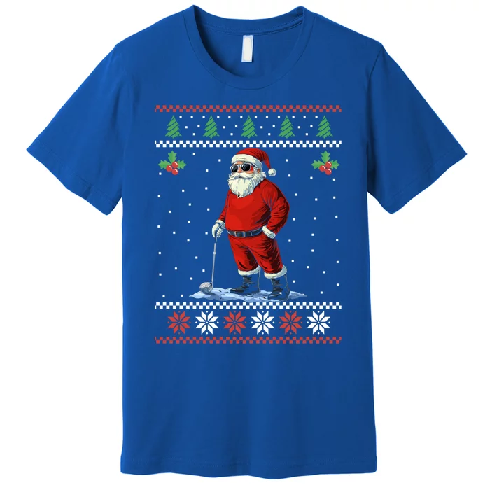 Golfer Xmas Gift Premium T-Shirt