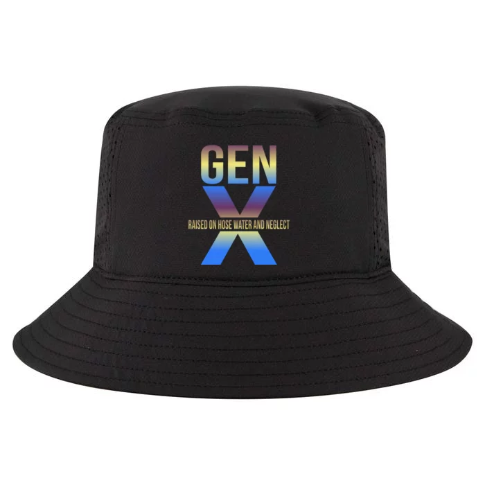 Generation X Gen X Raised On Hose Water Cool Comfort Performance Bucket Hat