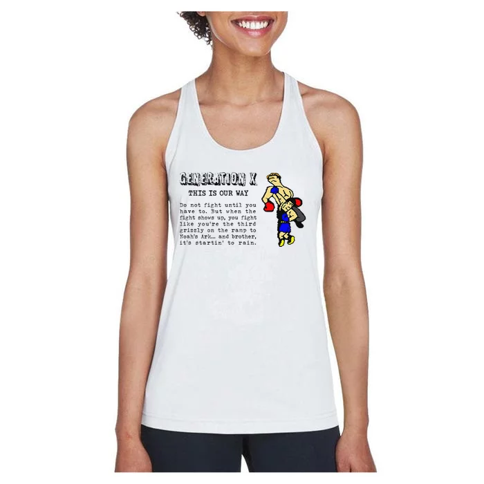 Gen X Women's Racerback Tank