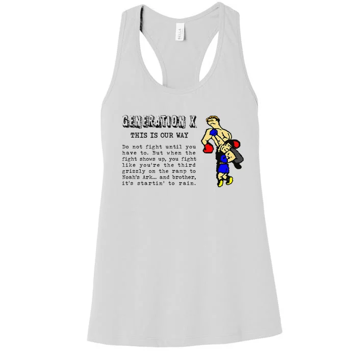 Gen X Women's Racerback Tank