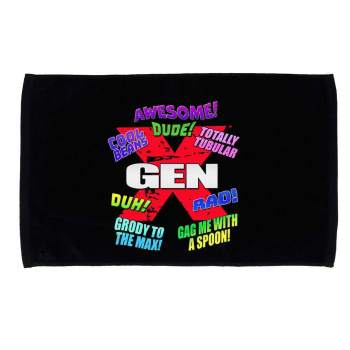 Gen X Jargon Microfiber Hand Towel