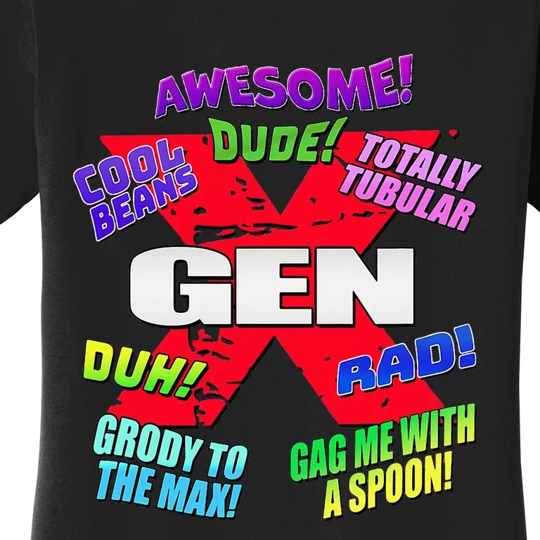 Gen X Jargon Women's T-Shirt