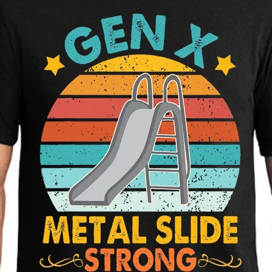 Gen X Metal Slide A Strong Pajama Set