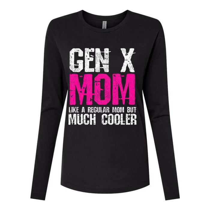 Generation X Mom Gen Xer Mom 60s 70s 80s Mom Gen X Womens Cotton Relaxed Long Sleeve T-Shirt