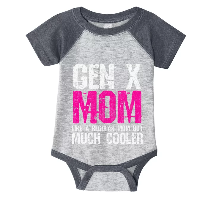 Generation X Mom Gen Xer Mom 60s 70s 80s Mom Gen X Infant Baby Jersey Bodysuit