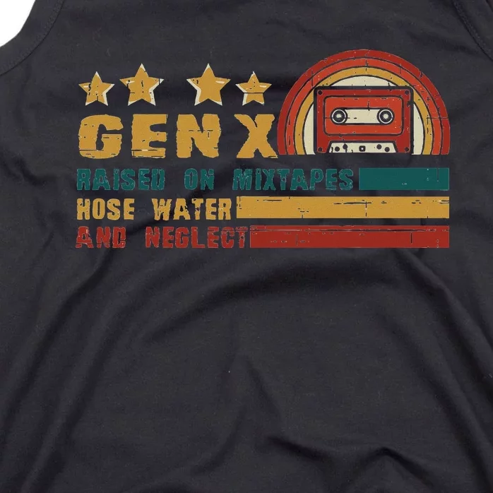 Gen X Nostalgia Raised On Mixtapes And Hose Water Tank Top