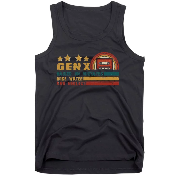 Gen X Nostalgia Raised On Mixtapes And Hose Water Tank Top