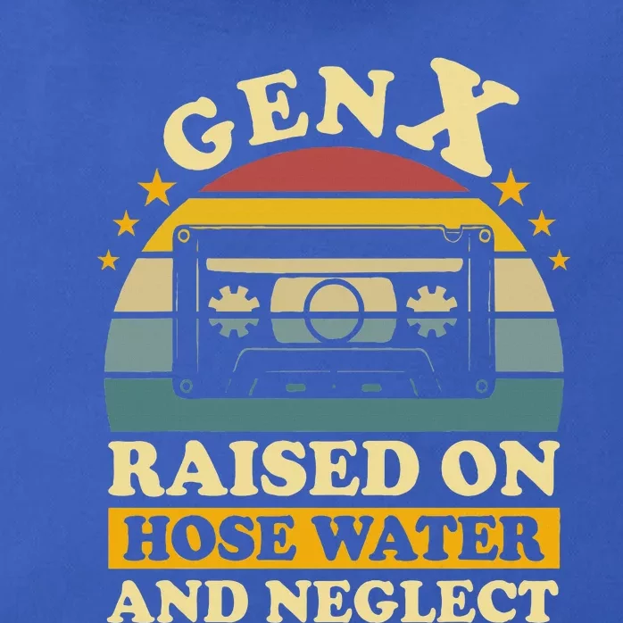 Gen X Raised On Hose Water And Neglect Humor Zip Tote Bag