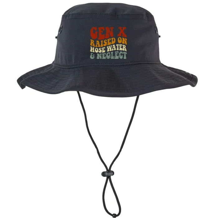 Gen X Raised On Hose Water And Neglect Humor Generation X Legacy Cool Fit Booney Bucket Hat