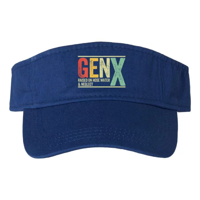 Gen X Raised On Hose Water And Neglect Valucap Bio-Washed Visor