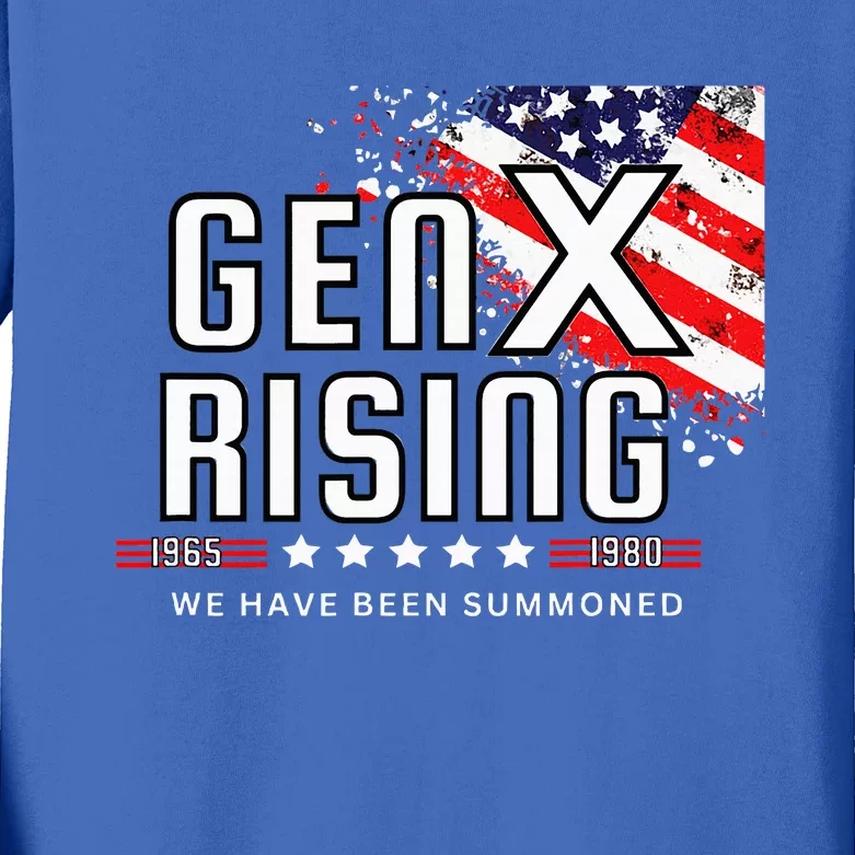 Gen X Rising We Have Been Summoned Kids Long Sleeve Shirt