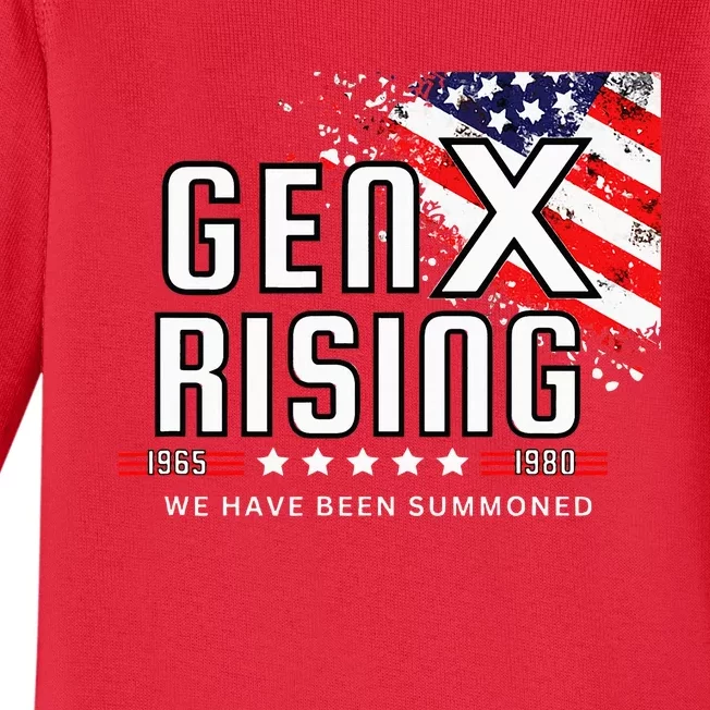 Gen X Rising We Have Been Summoned Baby Long Sleeve Bodysuit