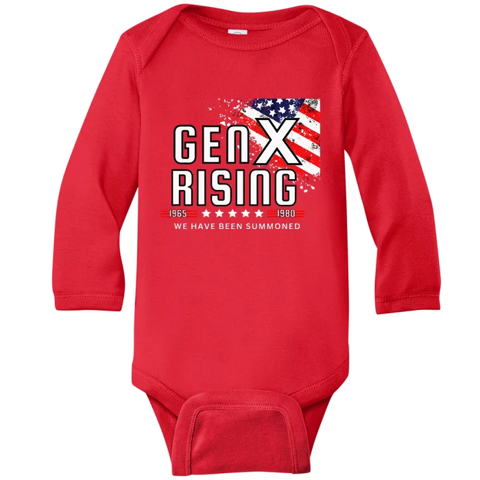 Gen X Rising We Have Been Summoned Baby Long Sleeve Bodysuit