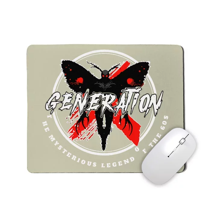 Generation X The Mysterious Legend Of The 60s Halloween Mousepad