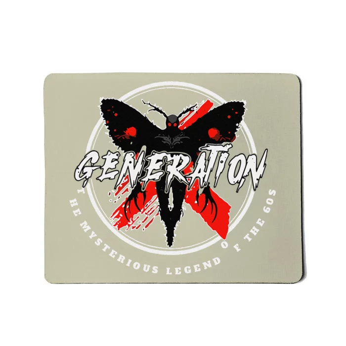 Generation X The Mysterious Legend Of The 60s Halloween Mousepad