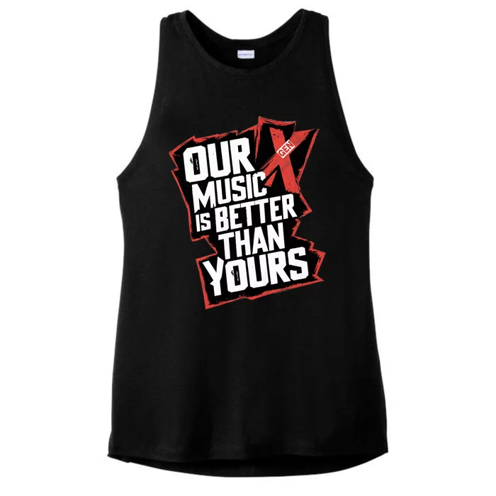 Gen X Vintage Ladies Tri-Blend Wicking Tank