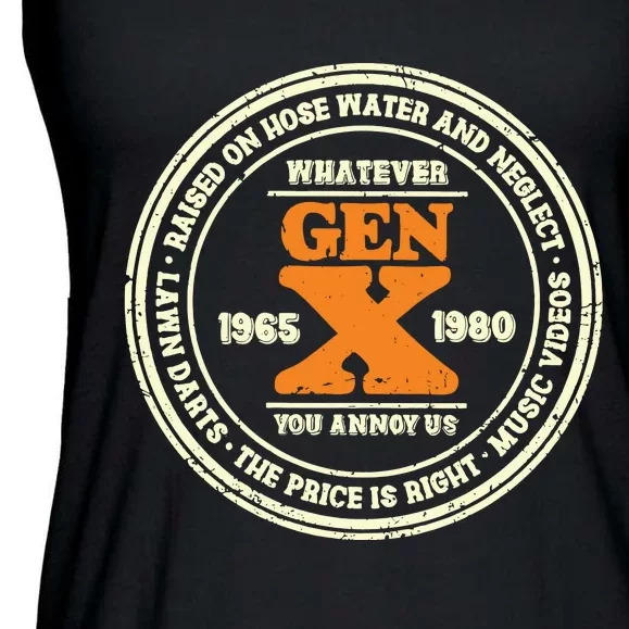 Gen X Whatever You Annoy Us 1965 1980 Ladies Essential Flowy Tank