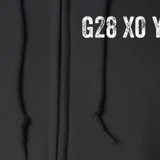 G28 X0 Y0 Z0 Retro CNC Machinist Full Zip Hoodie