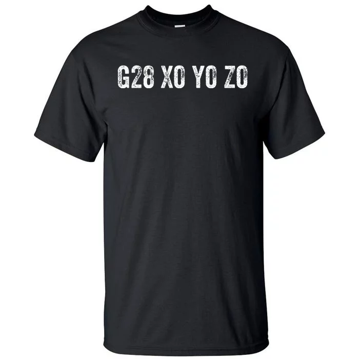 G28 X0 Y0 Z0 Retro CNC Machinist Tall T-Shirt