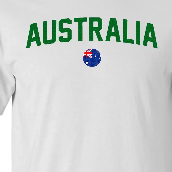 Green Yellow Australia Down Under Team Australia Flag Tall T-Shirt