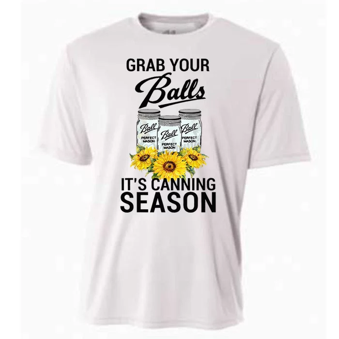 Grab Your Balls It’s Canning Season Cooling Performance Crew T-Shirt