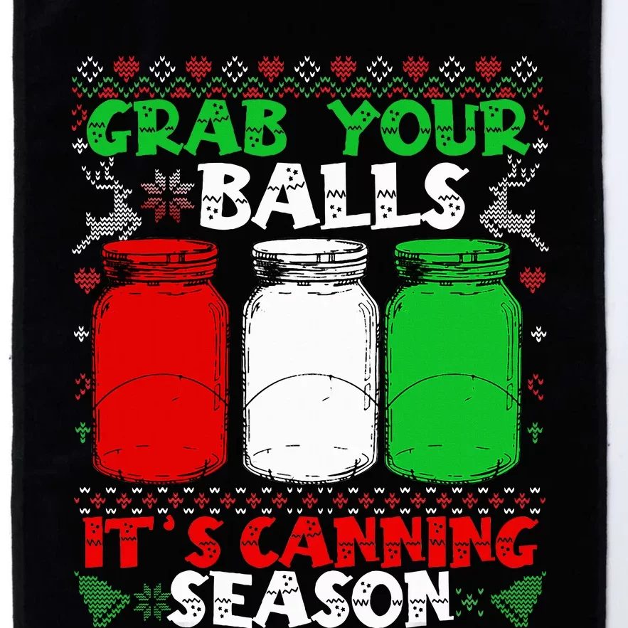 Grab Your Balls Canning Christmas Mason Jar Gifts Platinum Collection Golf Towel