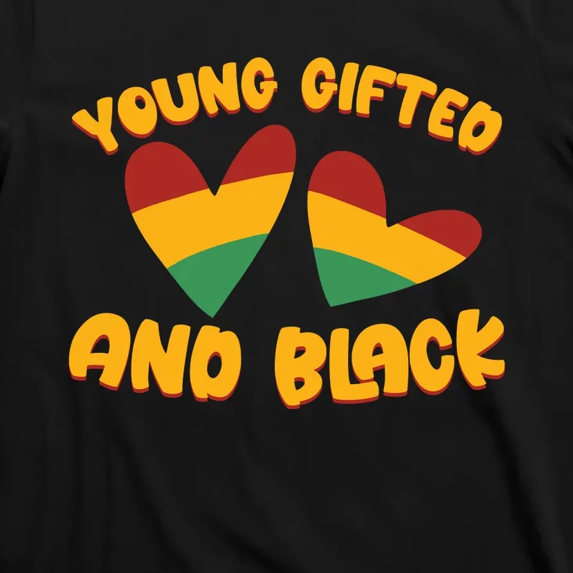 Gifted Young Black Dashiki African Pride History Month T-Shirt