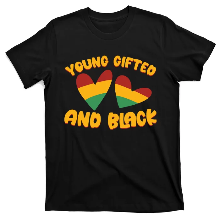 Gifted Young Black Dashiki African Pride History Month T-Shirt