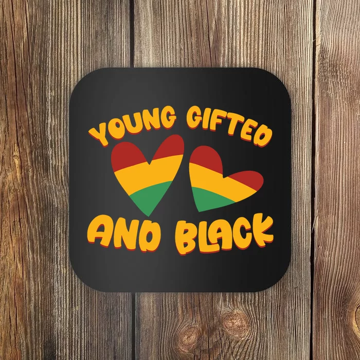 Gifted Young Black Dashiki African Pride History Month Coaster