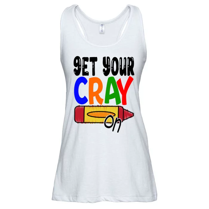 Get Your Cray On Funny Gift Ladies Essential Flowy Tank