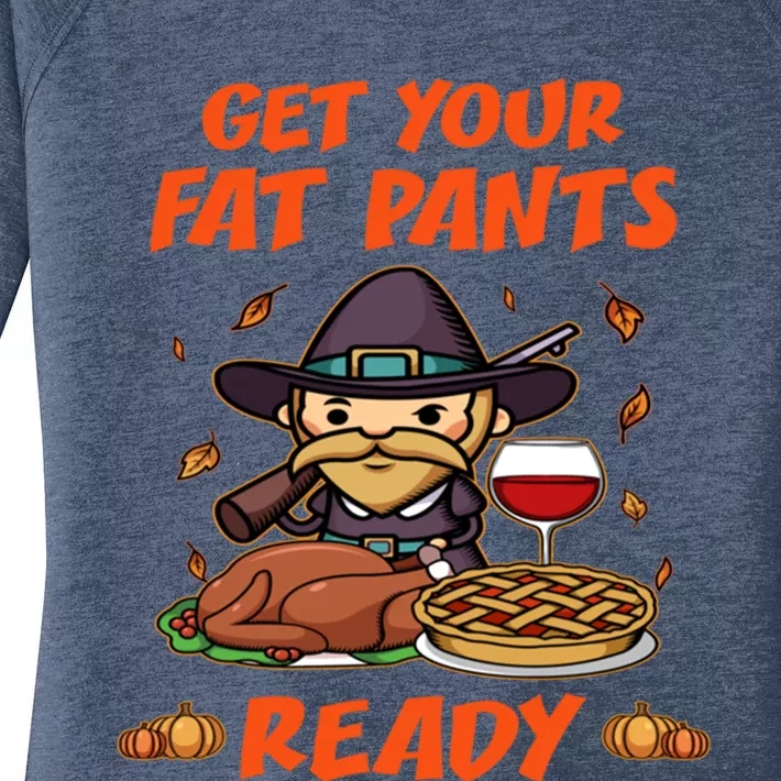 Get Your Fat Pants Ready Gift Women's Perfect Tri Tunic Long Sleeve Shirt