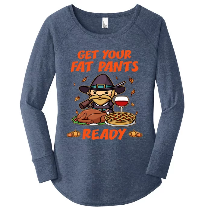 Get Your Fat Pants Ready Gift Women's Perfect Tri Tunic Long Sleeve Shirt