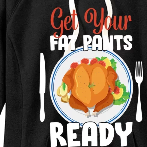 Get Your Fat Pants Ready Gift Women's Fleece Hoodie