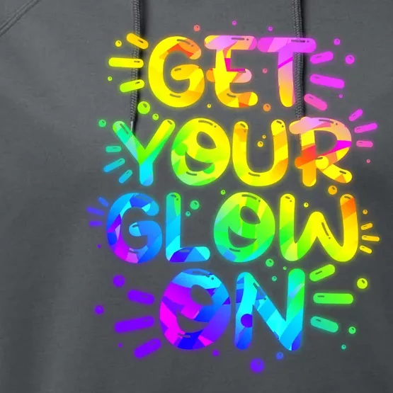 Get Your Glow On Performance Fleece Hoodie