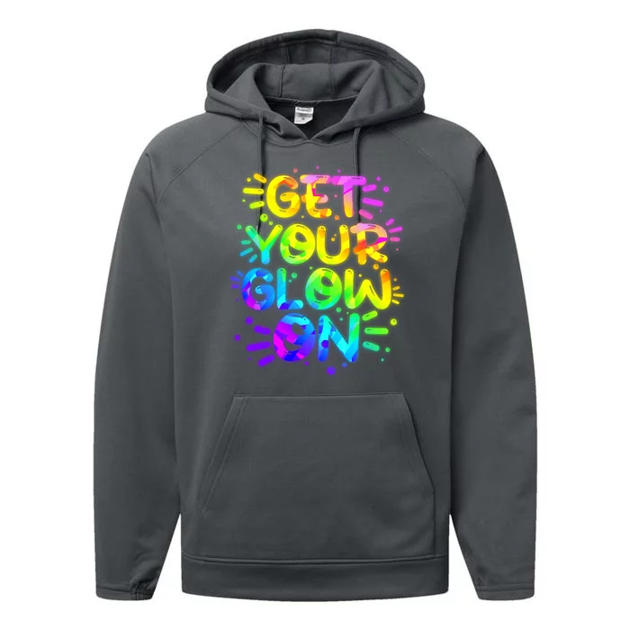 Get Your Glow On Performance Fleece Hoodie