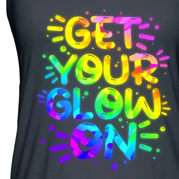 Get Your Glow On Ladies Essential Flowy Tank