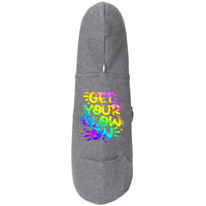 Get Your Glow On Doggie 3-End Fleece Hoodie